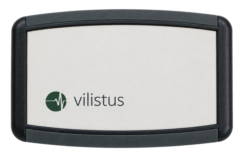 The Vilistus EEG and biofeedback device, designed and manufactured by DSM